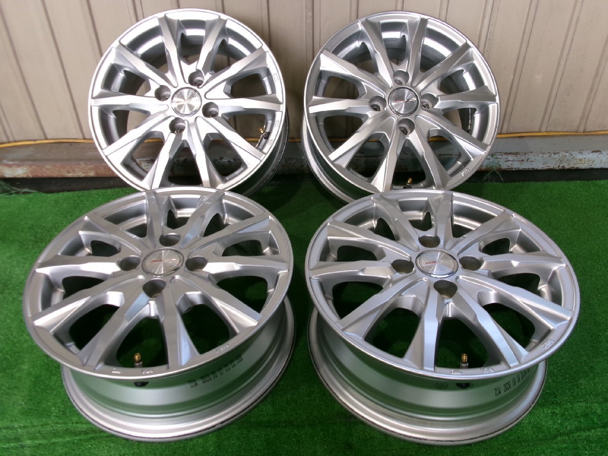 weds JOKER 14インチ アルミホイール 14X5.5J+38 4H PCD100 4本セット Y7.0824拍卖