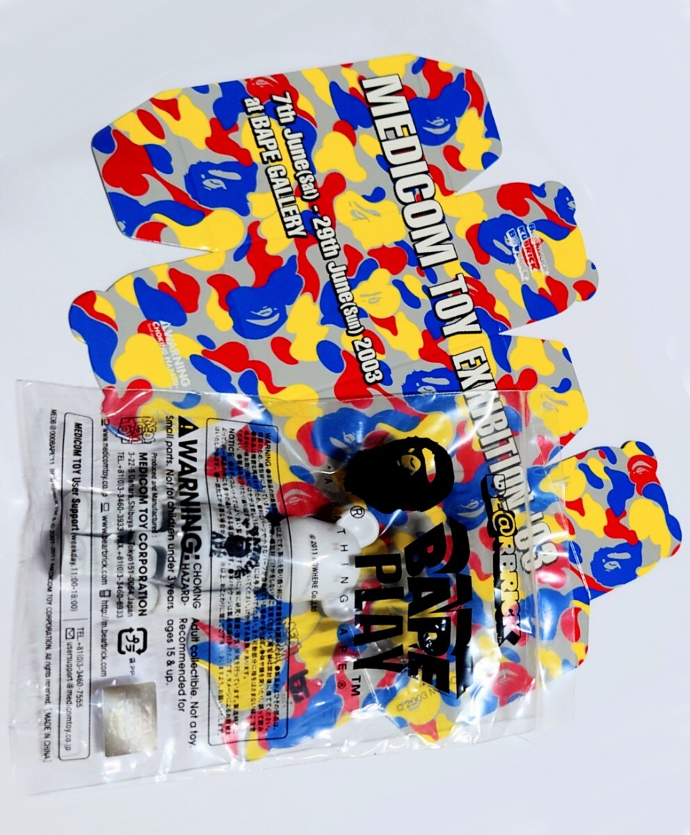 ラスト★未開封 BAPE PLAY【A BATHING APE】100% ベアブリック BE@RBRICK kaws メディコム ステューシー 400% ペコちゃん 千秋 NIGO拍卖