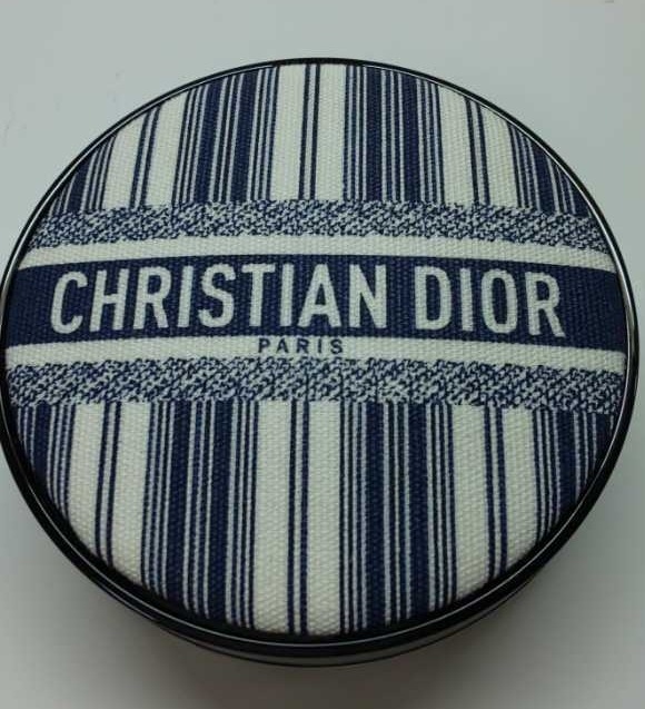 Dior ディオール フォーエヴァー クッション ケース 2022年限定 ネイビーブルー系 旧タイプ拍卖