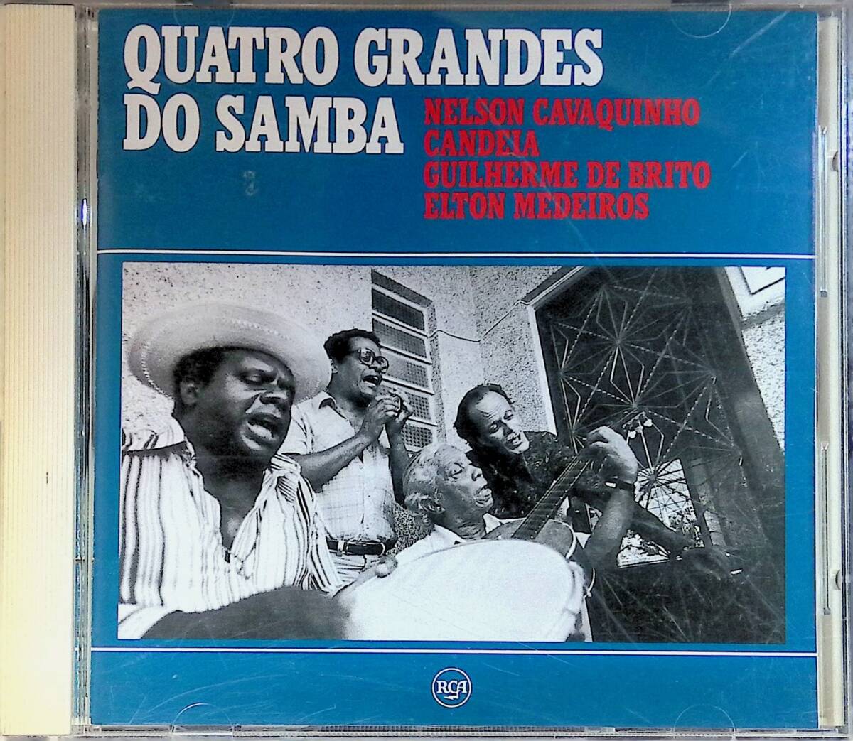 CD ネルソン・カヴァキーニョ QUATRO GRANDES DO SAMBA Nelson Cavaquinho Candeia Guilherme de Brito Elton Medeiros  PA2508G 06拍卖
