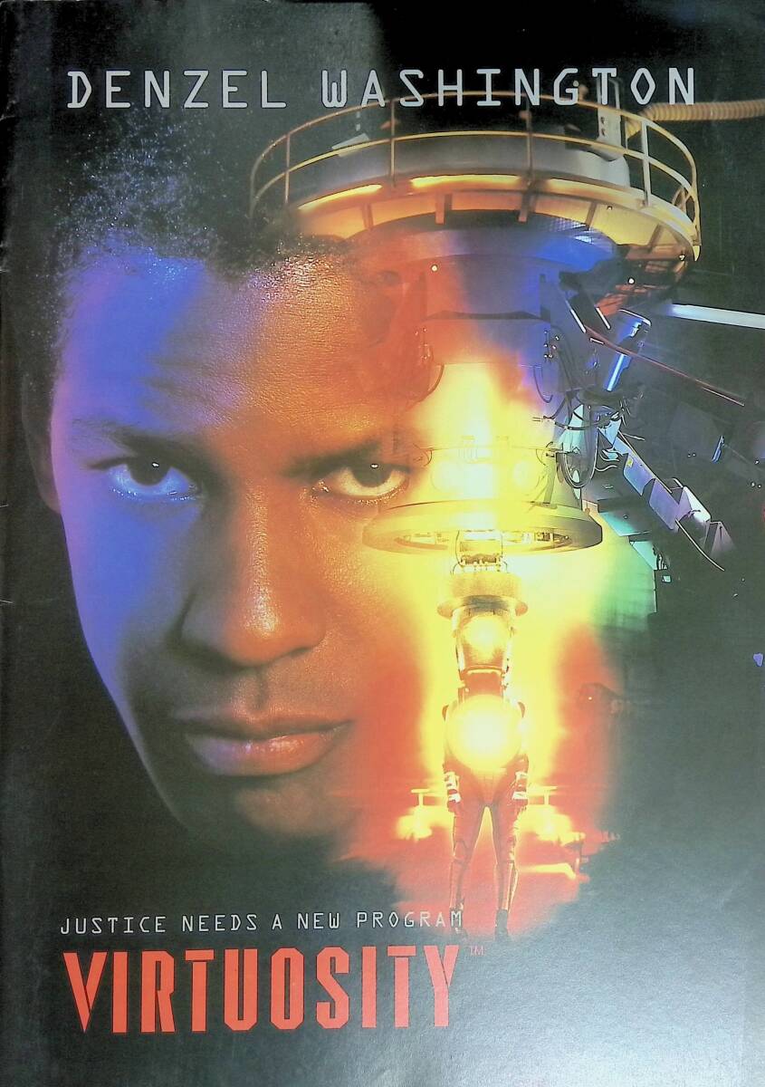 映画パンフレット Virtuosity ヴァーチュオシティ Brett Leonard Denzel Washington VB45 17拍卖