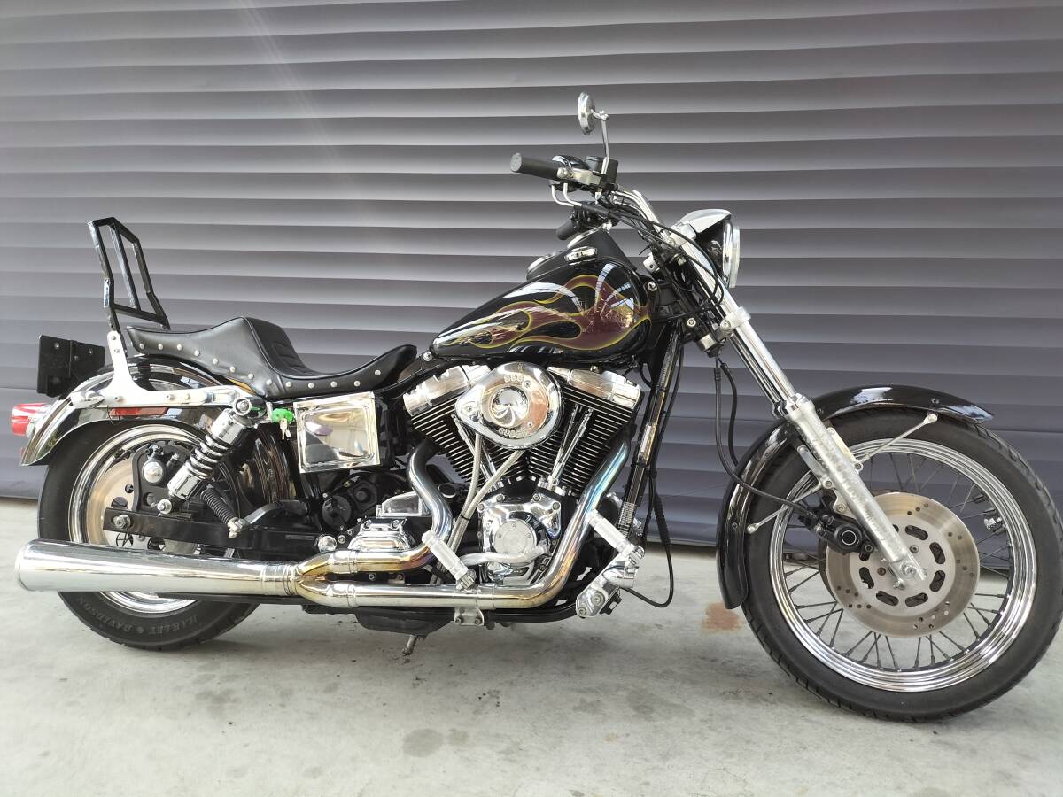 【近県配送無料!】Harley-Davidson FXDL1450 初年度H11 走行44,318km GDV型 大津市から ローン可 ETC付 スペアキー ハーレー FXDL拍卖