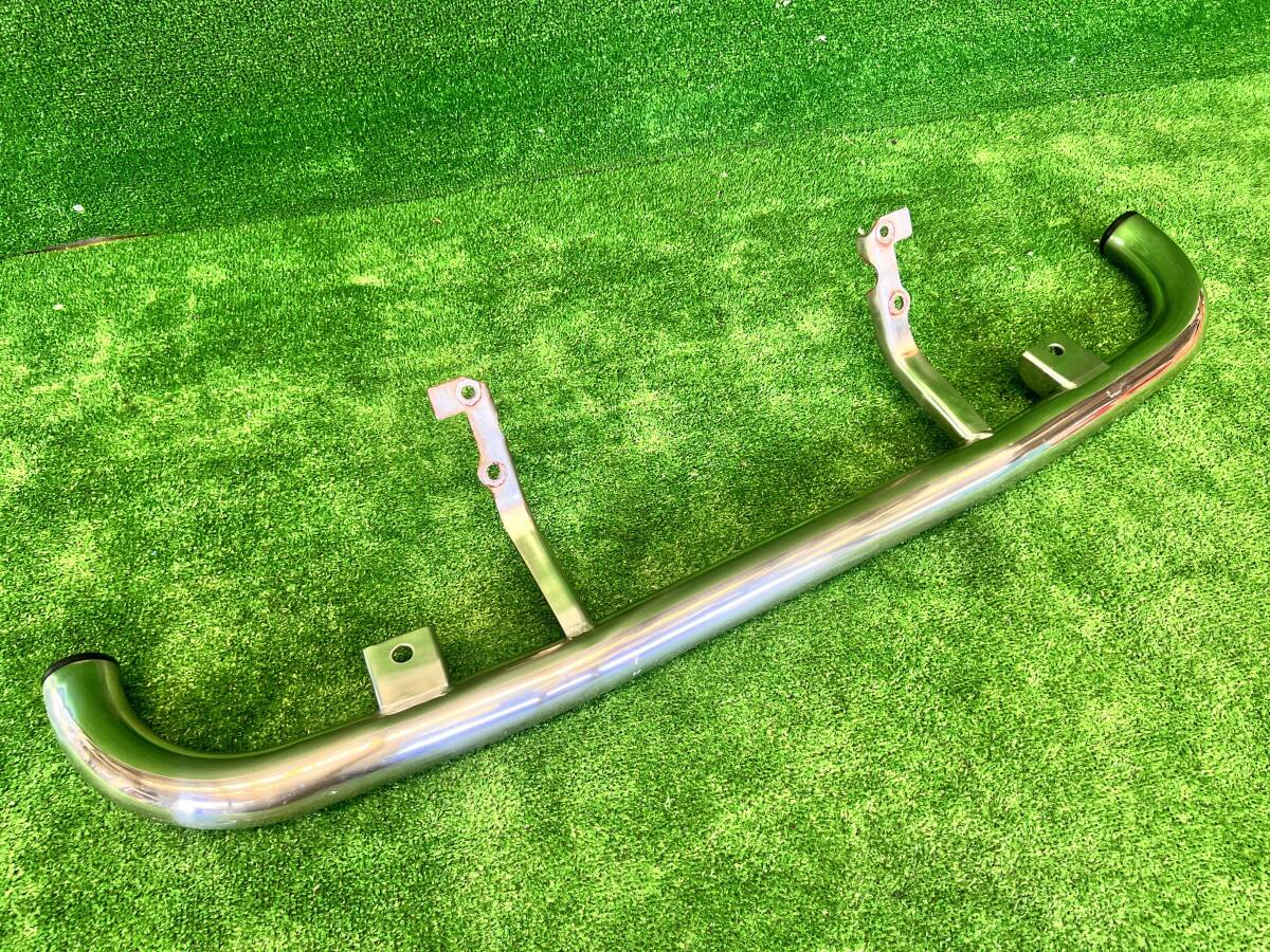 ダイハツ ミゼットⅡ K100C K100P 純正 オプション メッキ フロント バンパーガード アンダーガード 確認済み 【B】拍卖