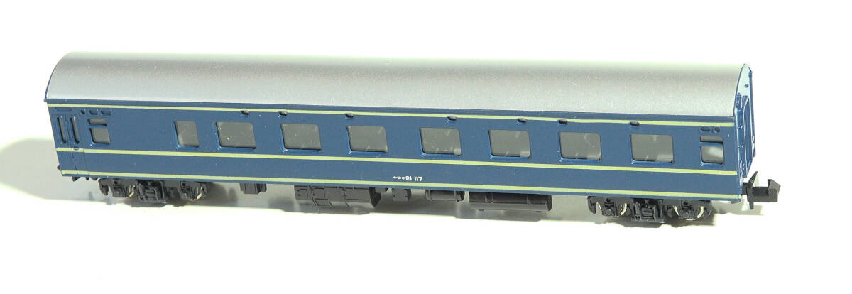 【H57r44】KATO「No.506 ナロネ21 旧製品」ケースなし 20系特急形寝台客車 ブルートレイン 中古Nゲージ ジャンク カトー拍卖