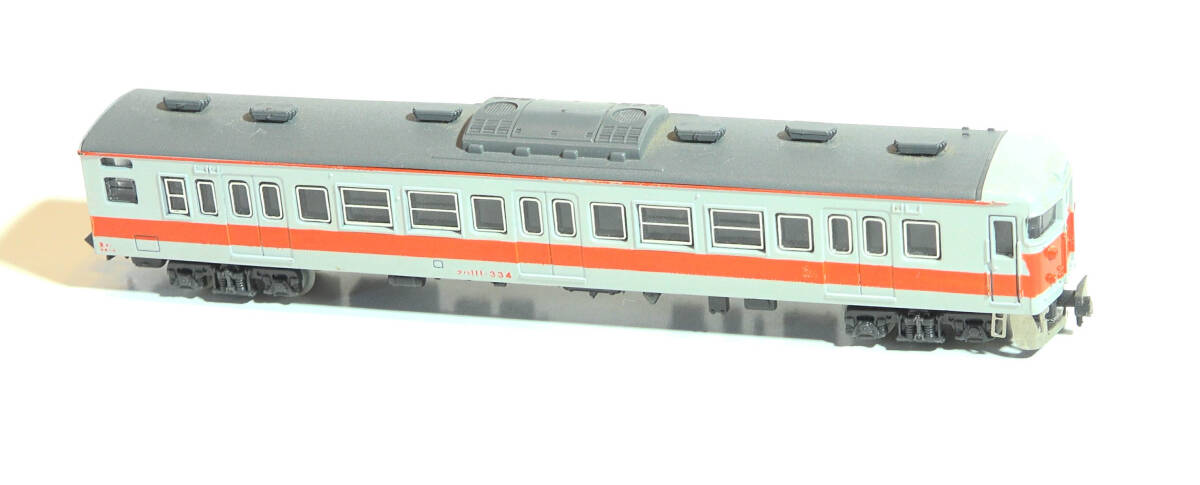 【H57 36】TOMIX「クハ111 関西線快速色 旧製品」ケースなし 113系近郊形電車 春日色 中古Nゲージ ジャンク トミックス拍卖