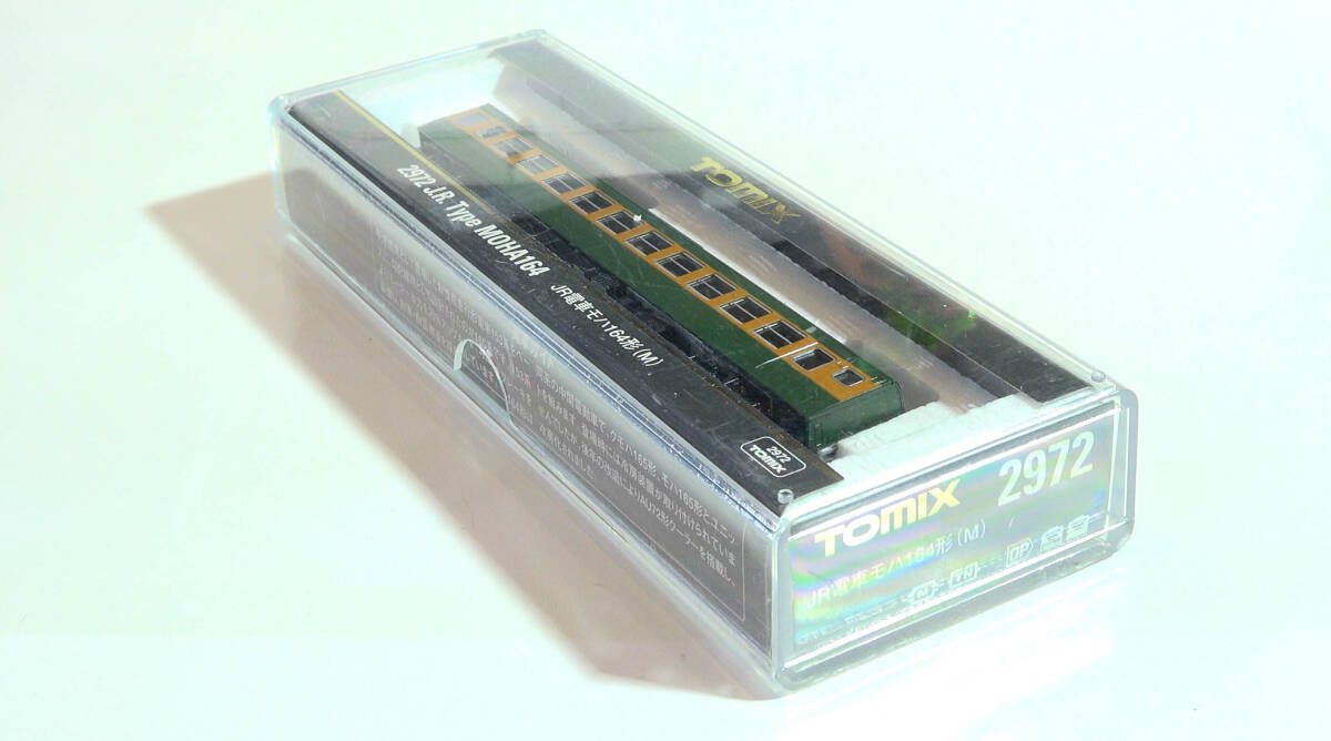 【H57r96】TOMIX「No.2972 モハ164形(M)」動力あり 165系急行形電車 中古Nゲージ ジャンク トミックス拍卖