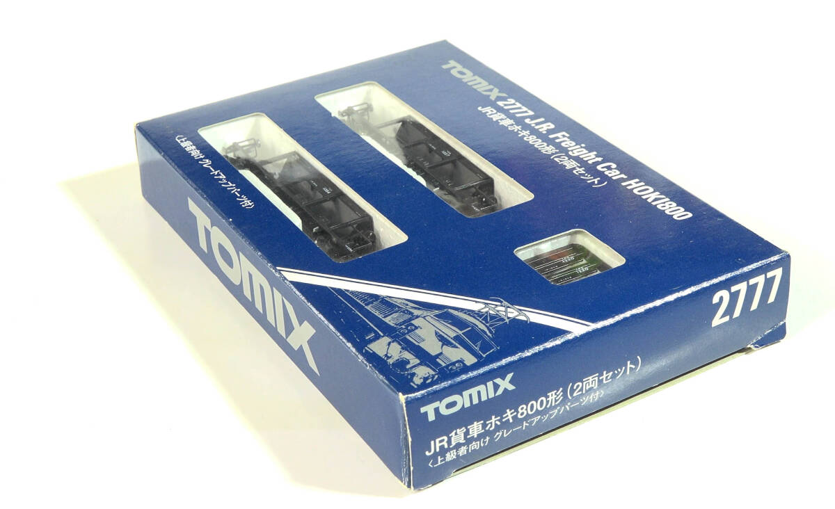【H56648】TOMIX「No.2777 ホキ800形(2両セット)《上級者向けグレードアップパーツ付》」ケースなし JR貨車 中古Nゲージ ジャンク拍卖