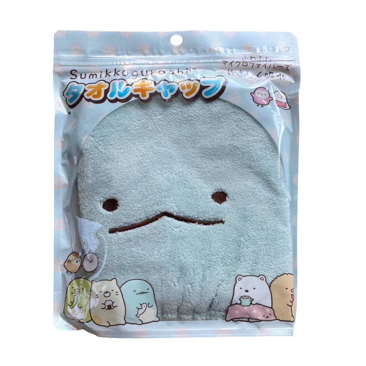 すみっコぐらし とかげ マイクロファイバー ヘアキャップ拍卖