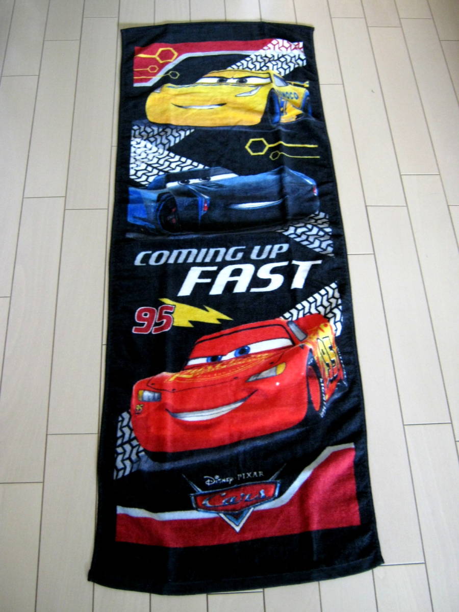 2.【新品】カーズ*スポーツタオル*ジュニア バスタオル*制菌加工*紫外線遮蔽加工拍卖