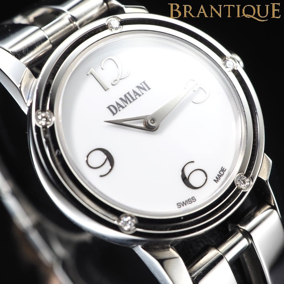 ◆未使用/定価¥291,600/即決あり◆ DAMIANI ダミアーニ SS D・SIDE Dサイド DS006ACBD 未使用 保管品 レディース 腕時計 「27501」拍卖