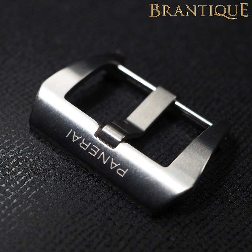 ◆即決あり/超美品◆ PANERAI パネライ 純正 ルミノールマリーナ用 PAV00627 22mm 尾錠パーツ SS 「27375」拍卖