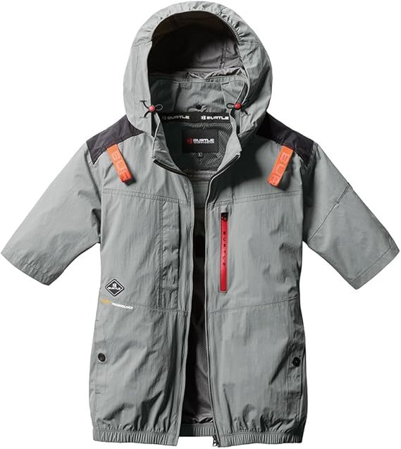 2025年モデル XXL(3L) スティールグレー 半袖 バートル 空調服 AC2086 ハイバック エアークラフト【送料一律300円】拍卖