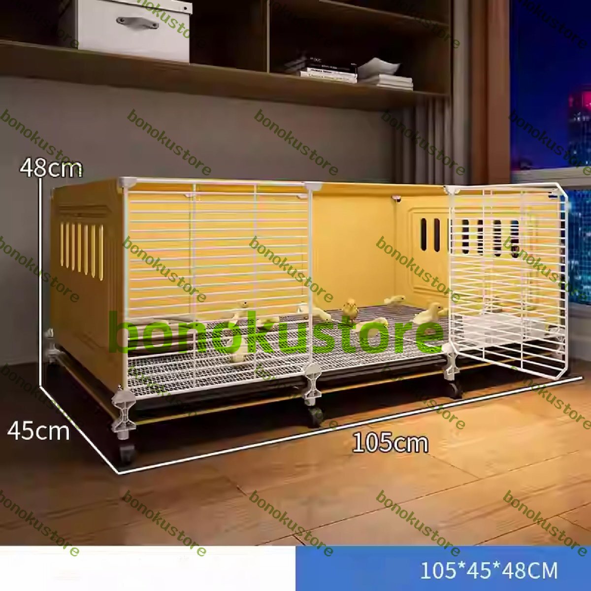 暗号化された鶏のケージ 掃除しやすい 通気性 鶏舎鶏かご 鶏小屋 家庭用 飼育ケージ 家禽用ケージ家庭用 飼育ケージ 組み立て簡単 猫拍卖
