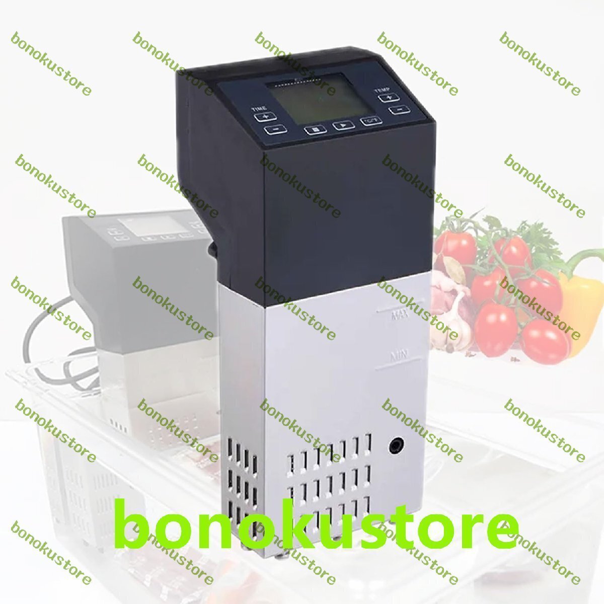 真空サーモスタット分子プロセッサー 30L/時間商業真空調理機 0-99℃調整 99Hタイミング 3D水サイクルユニフォーム レストラン拍卖