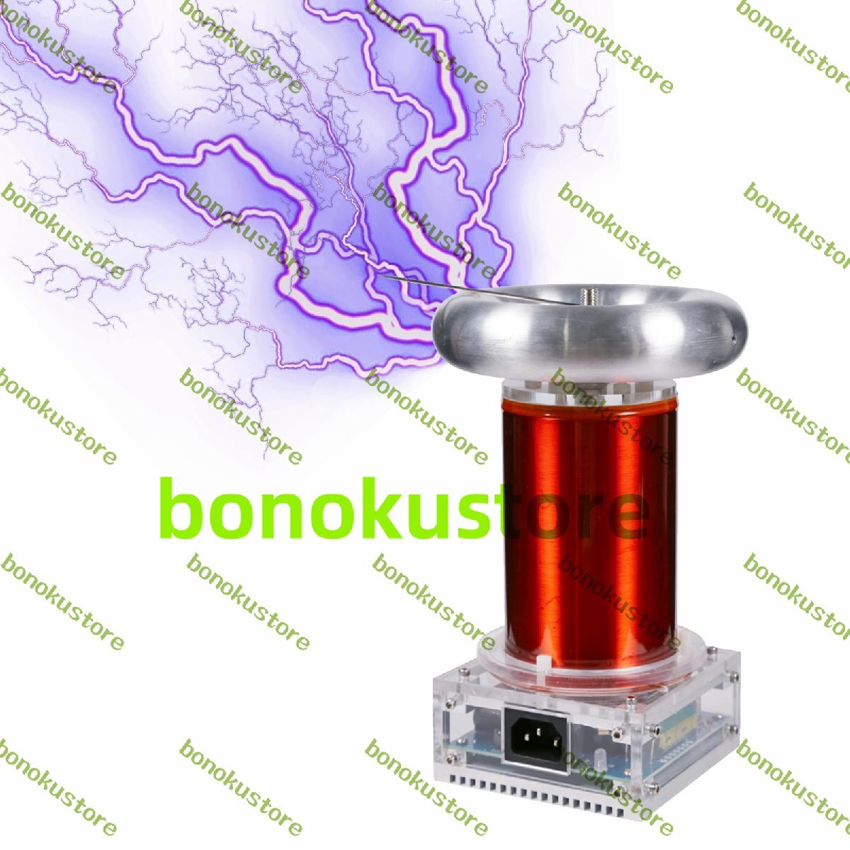 音楽テスラコイルキット 音楽テスラコイル人工稲妻、テスラコイルデスクトップおもちゃプラズマスピーカーライトニングストームハイテク拍卖