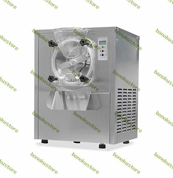 商業のカウンタートップハードアイスクリームマシン、デスクトップジェラートハードアイスクリームメーカー、アイスクリームマシン拍卖