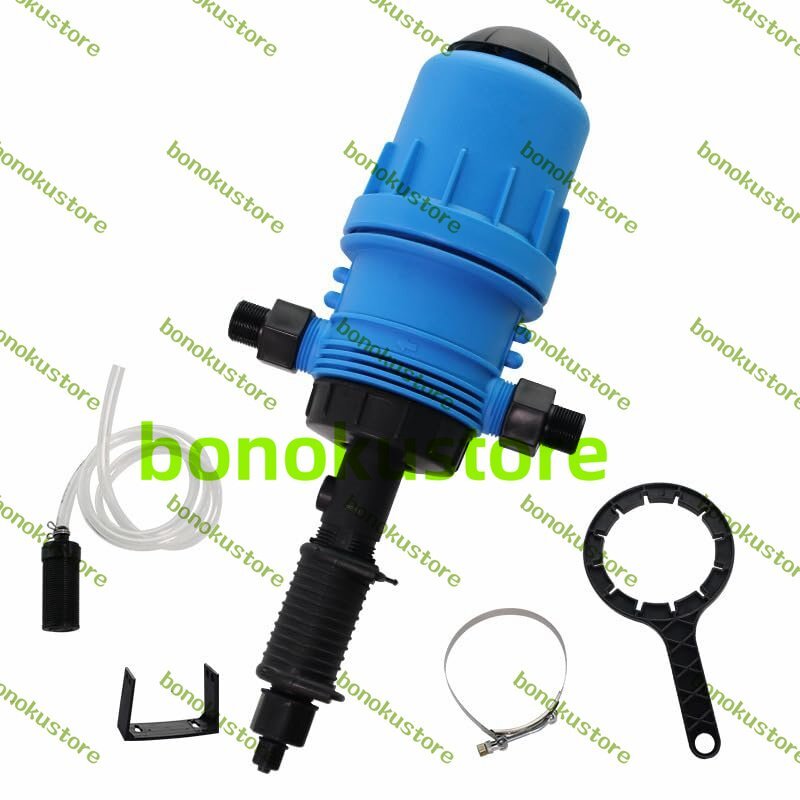 液肥混入器 肥料インジェクター 0.4%-4%可変 水圧式 比例式液肥混入器 自動施肥機 3/4NPT 家庭菜園/ビニールハウス/畜産農場用拍卖