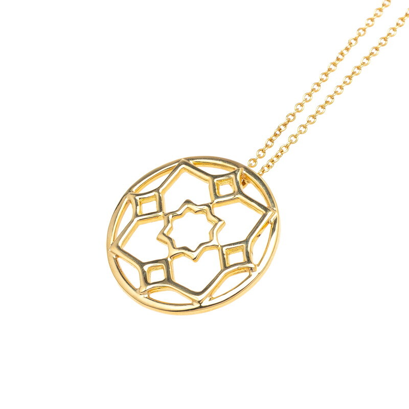 ティファニー パロマ ピカソ マラケシュ ペンダントネックレス K18YG イエローゴールド レディース TIFFANY&Co. 【中古】拍卖