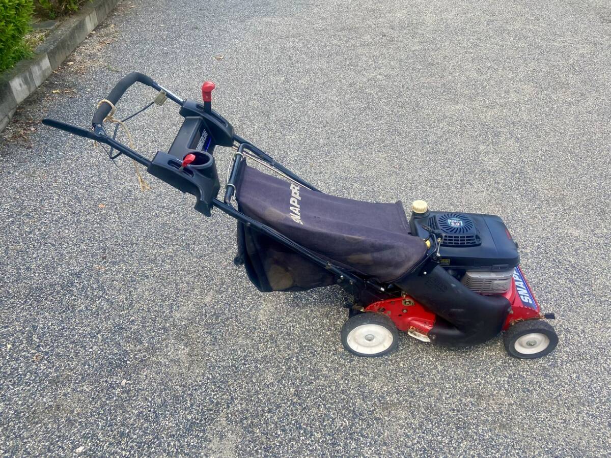 SNAPPERスナッパー芝刈機(自走式)新宮商工 シングウ 中古 好調品 カワサキ製エンジン6馬力 不具合なし拍卖