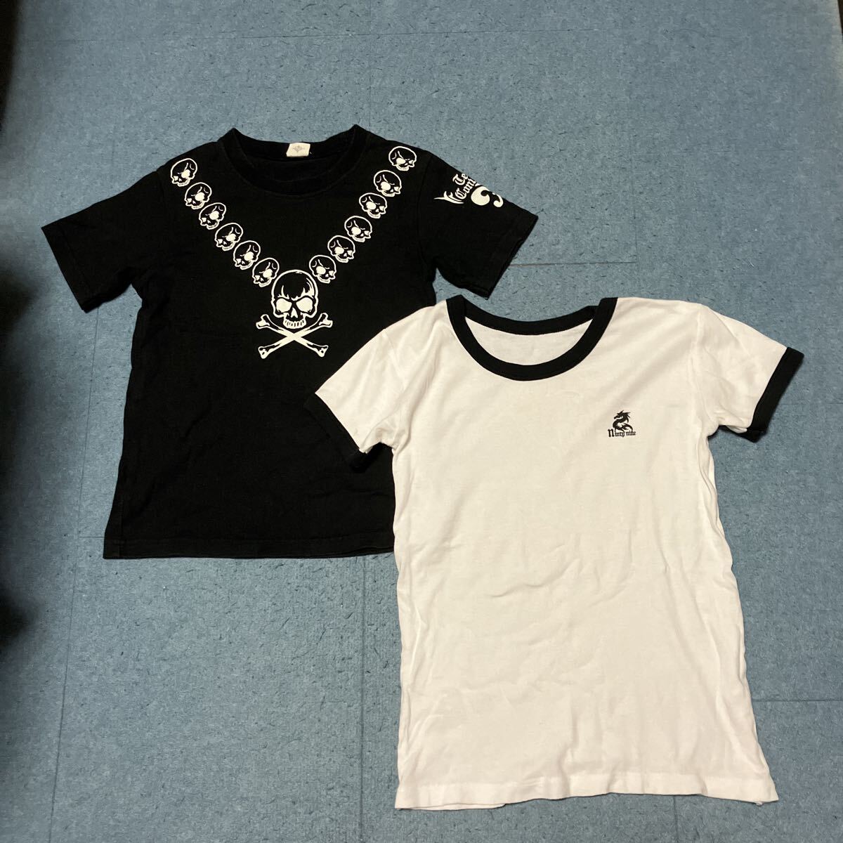2枚 半袖Tシャツ 130㎝ 綿100%拍卖
