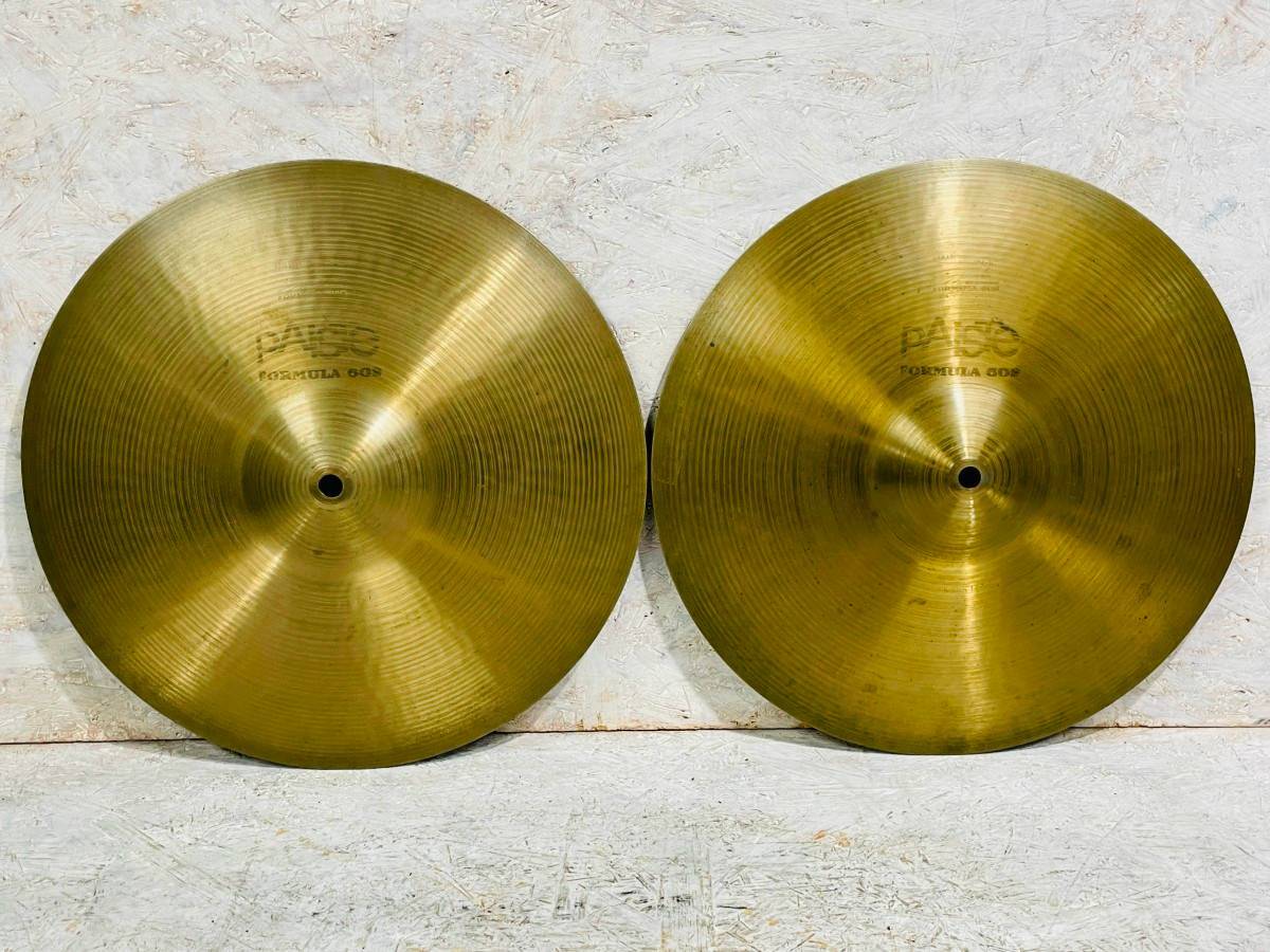 中古 PAiSTe FORMULA 602 14” Hi-Hat Set (u84267)拍卖