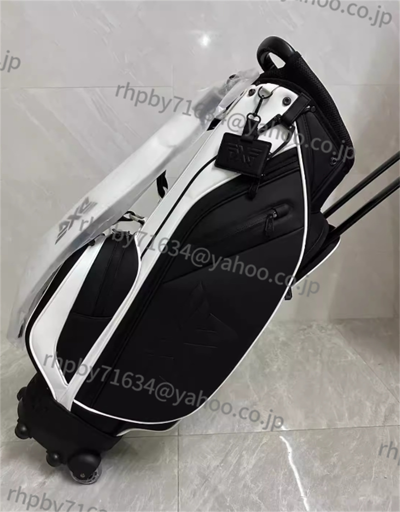 PXG ゴルフ キャディバッグ キャスター付き キャリーバッグ 収納バッグ ブラック ●RH064拍卖