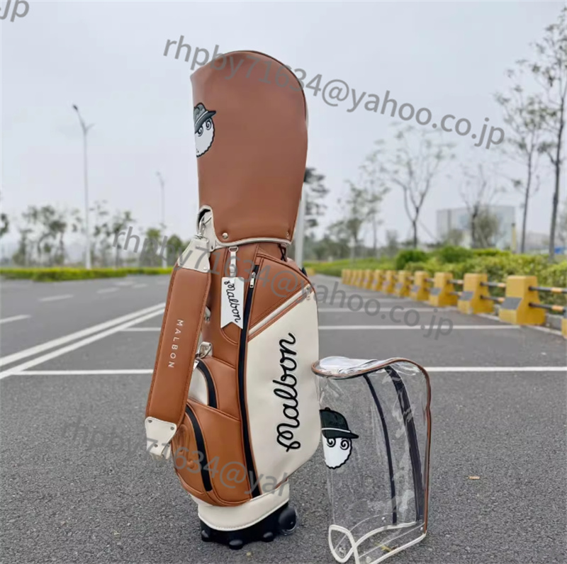 ● malbon golf マルボンゴルフスバッグ タンドバッグキャディバッグPU ●RH090拍卖