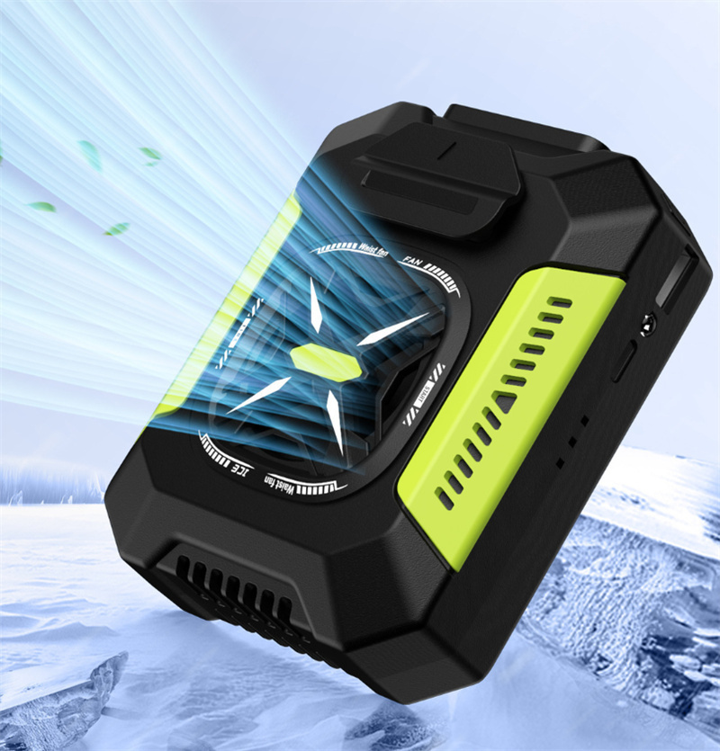 腰掛け扇風機 4WAY 腰掛けファン5000mAh大容量 ベルトファン 携帯扇風機 LEDライト付き 3段階風量調節 静音 瞬間冷却 グリンー RhY09拍卖