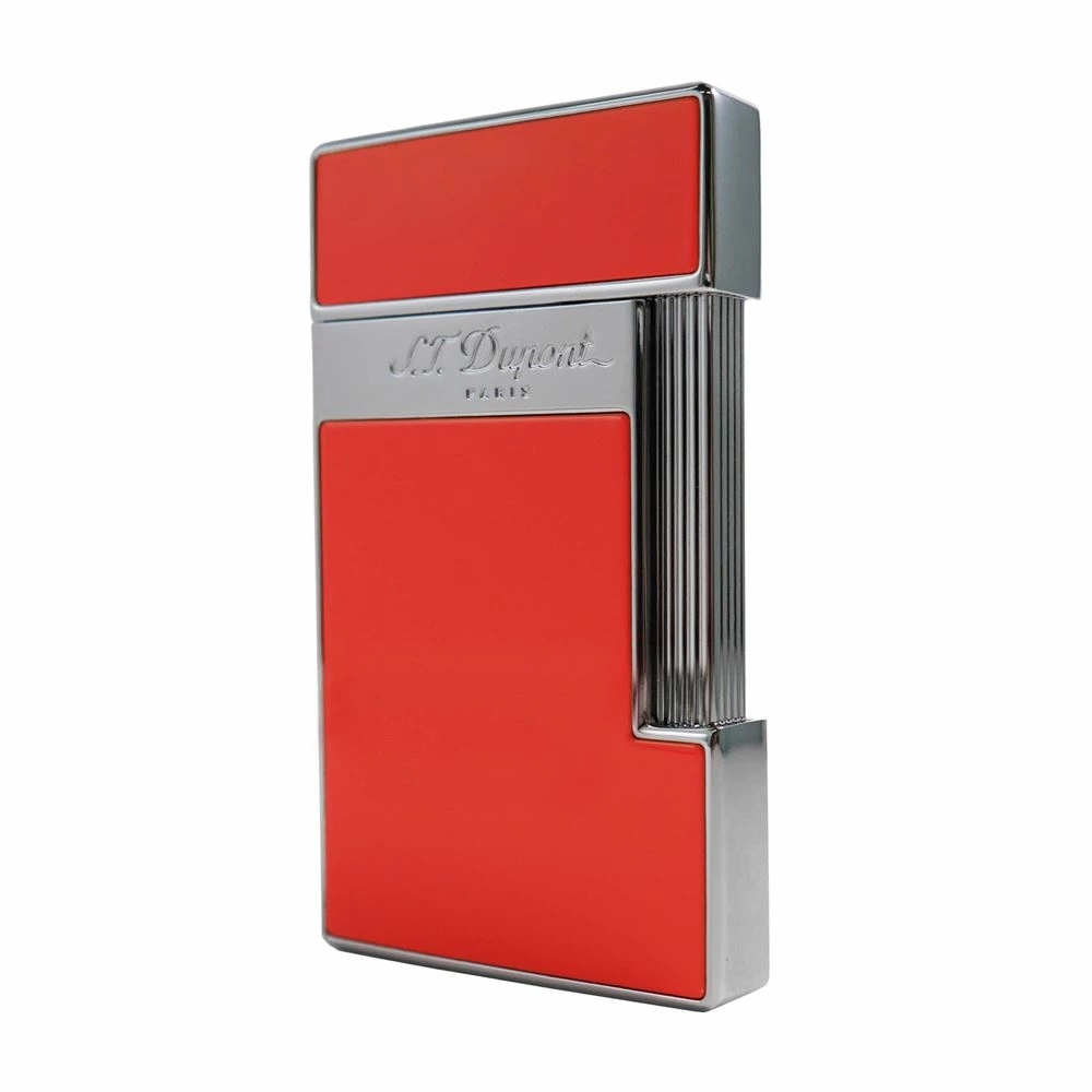 S.T.Dupont エス・テー・デュポン 国内正規品 ライター 28006 SLIMMY スリミー コーラルラッカー/クロム トーチフレーム拍卖