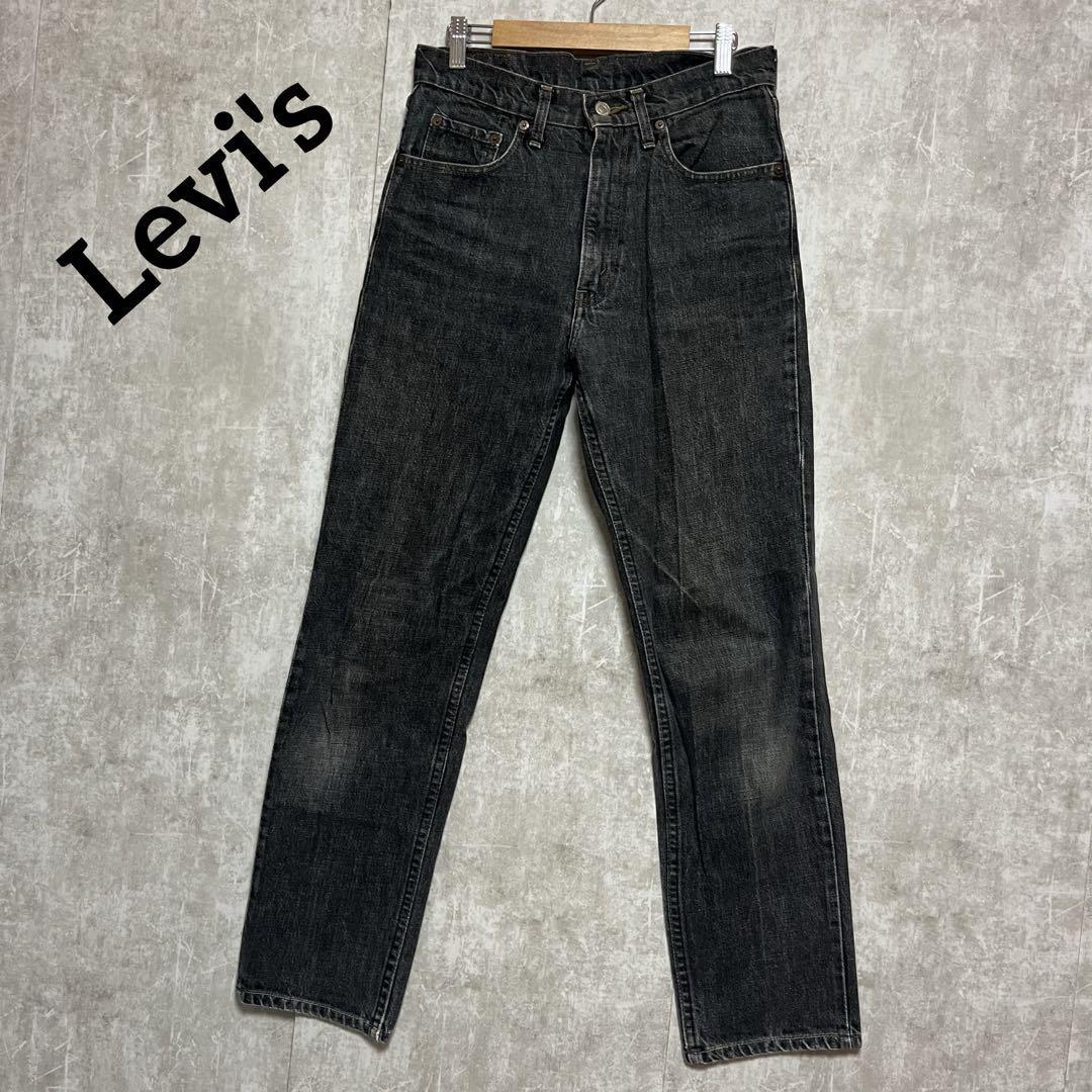 Levi's リーバイス ブラックデニム W30 日本製 503-0259拍卖