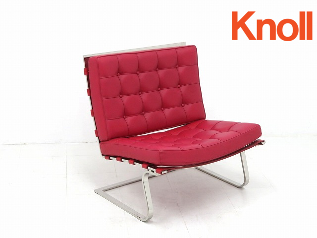rrst553B★展示品★knoll★ノール★ノル★総本革★レザー★名作★トゥーゲンハットチェア★ラウンジチェア検バウハウスアルフレックスvitra拍卖