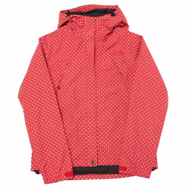 THE NORTH FACE ノースフェイス レディースジャケット ノベルティー スクープ WMサイズ ドットレッド拍卖
