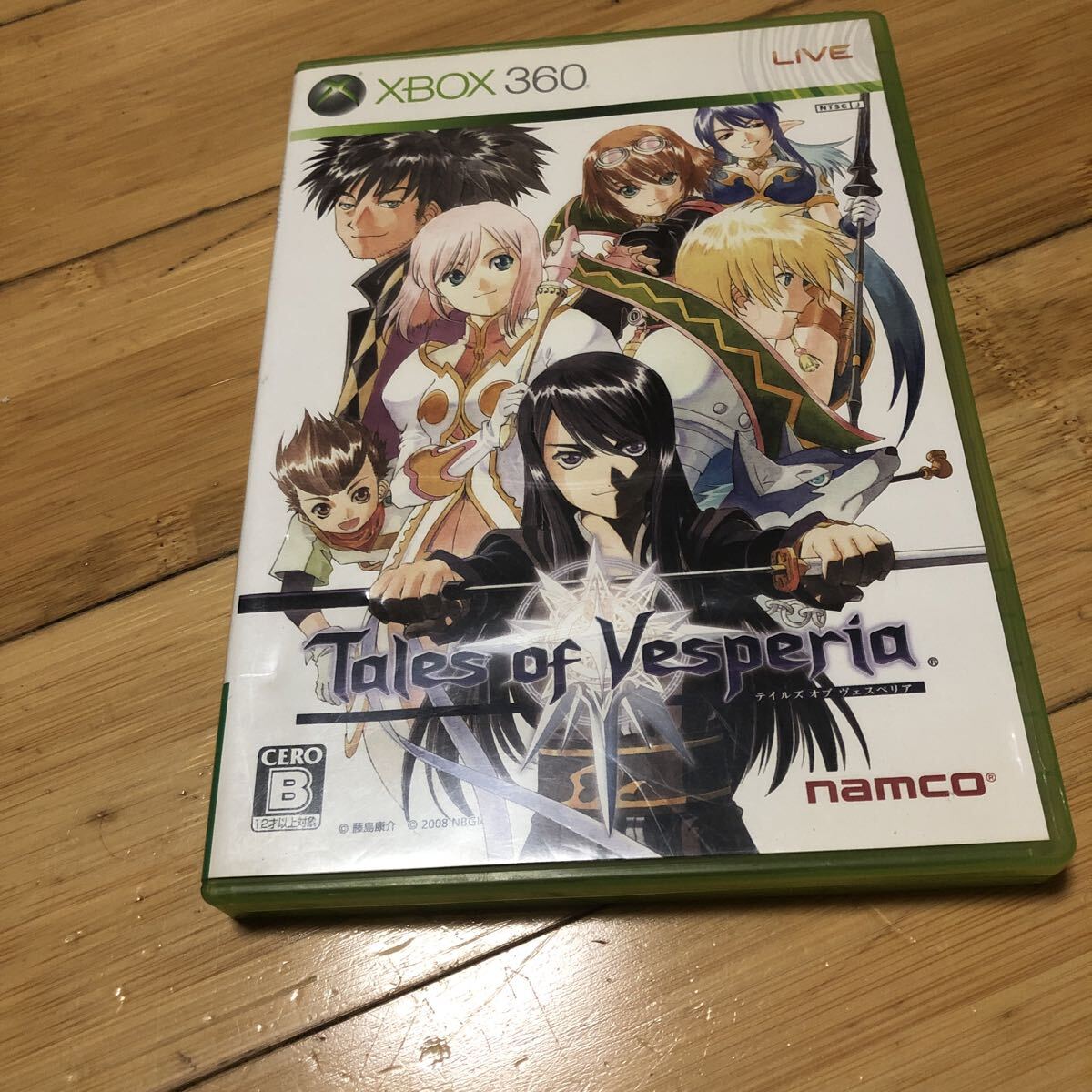 XBOX360 ソフト テイルズ オブ ヴェスペリア拍卖