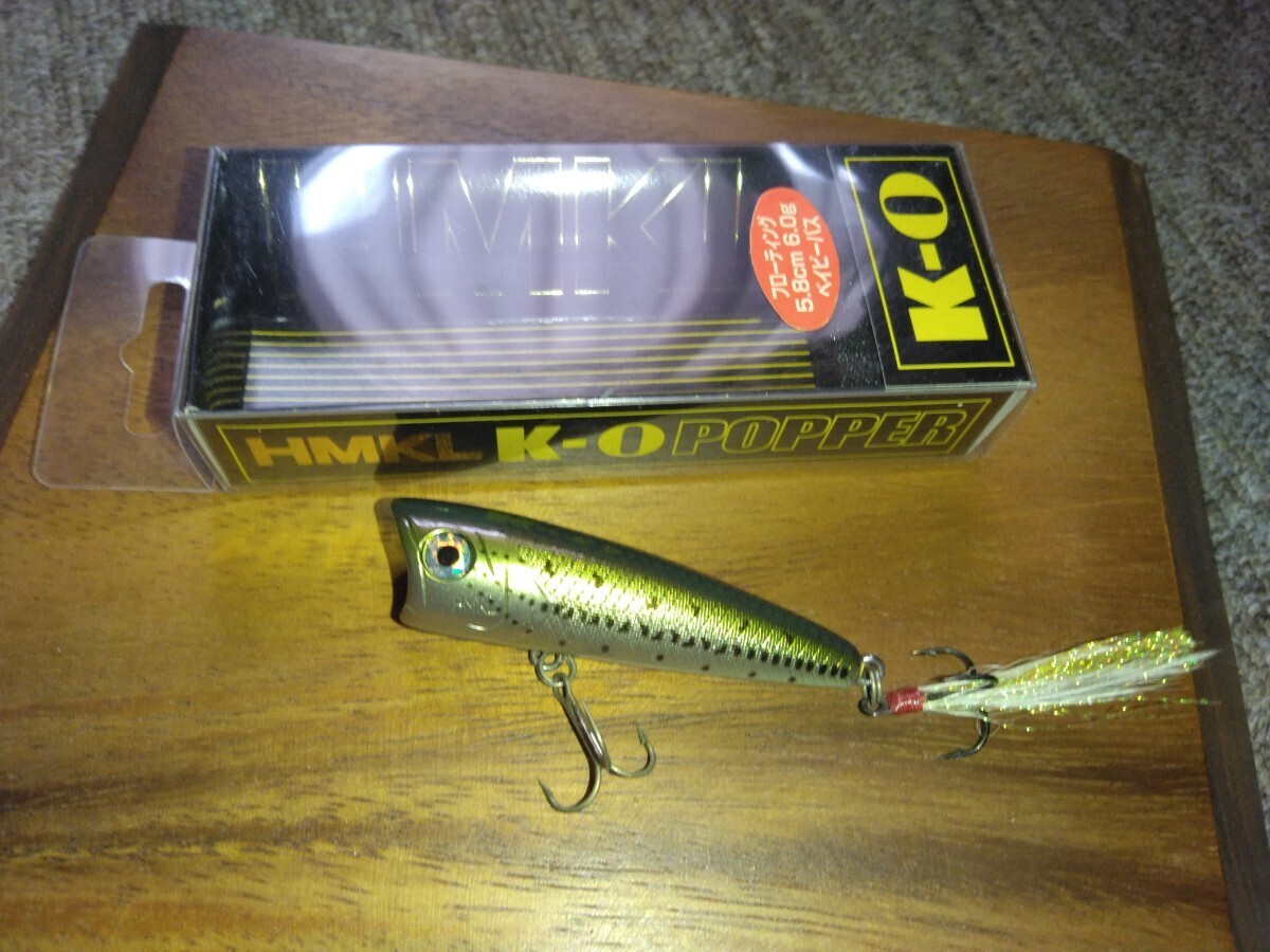 HMKL k-0 POPPER    ヘドンheddon メガバス ジャッカル拍卖