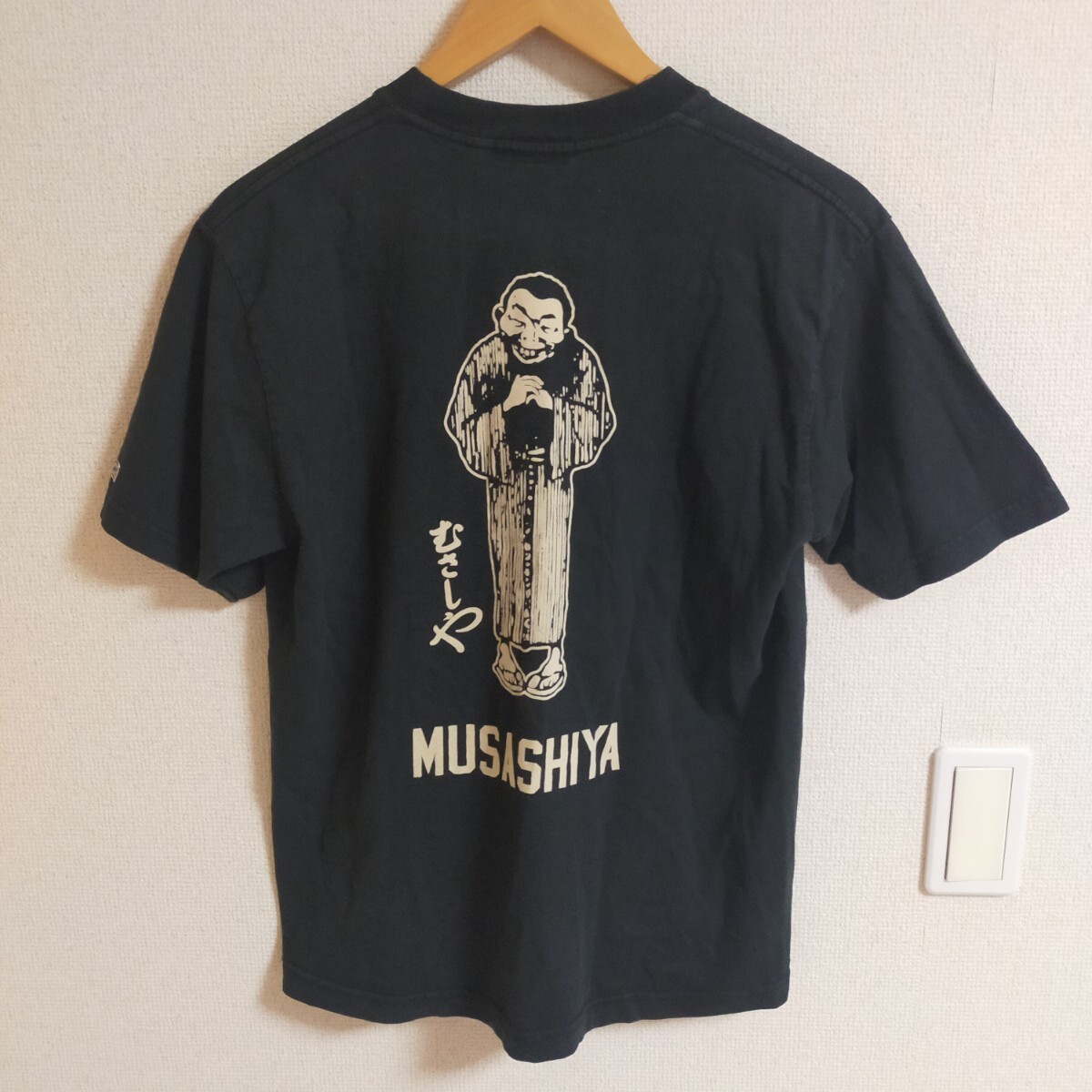 SUN SURF サンサーフ むさしや 両面プリント 半袖Tシャツ MUSASHIYA S ブラック(黒)東洋エンタープライズ拍卖