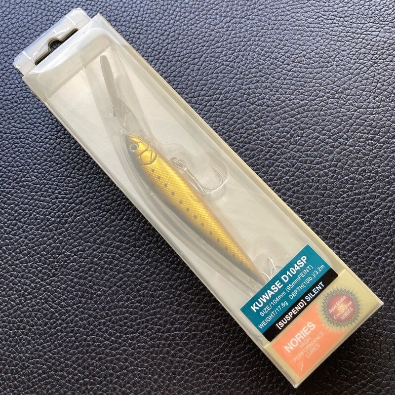 814107 新品 ノリーズ クワセ KUWASE D104SP #FB US ゴールドラッシュ① NORIES パッケージ状態要確認ください。希少入手困難品拍卖