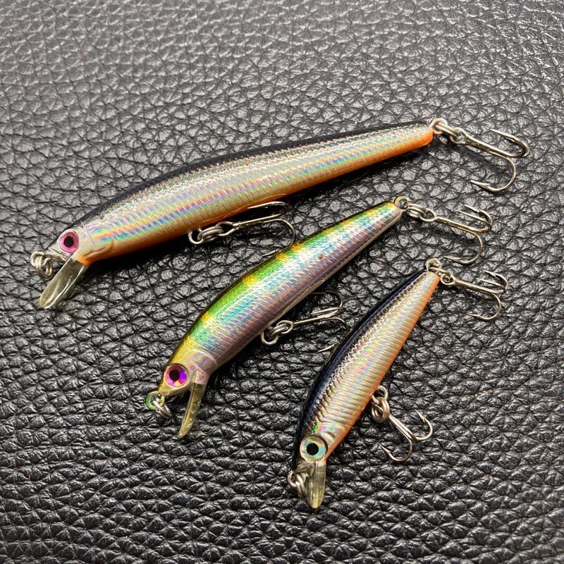 814141 ケンクラフト ルイスクリークミノー 40 & 50 & 70mm 3個セット KENCRAFT オールド品拍卖