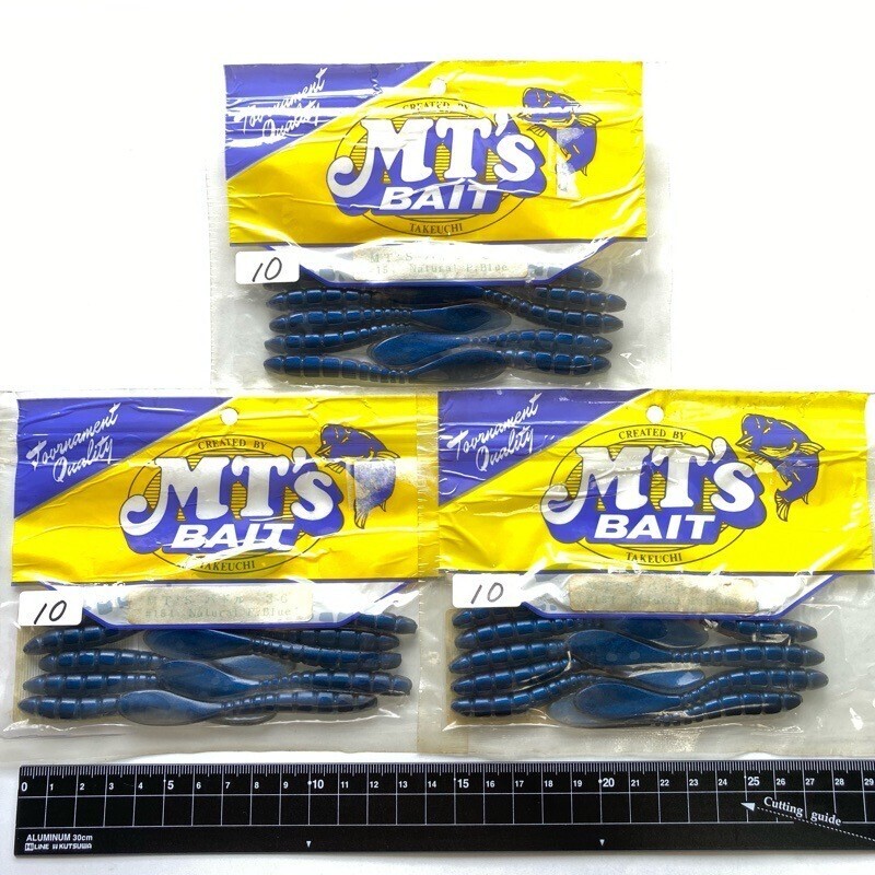 813227 新品 エムティーズパドル 30本 エムティーズベイト #ナチュラルプロブルー MT's BAIT オールド品 希少入手困難品 KZBN拍卖