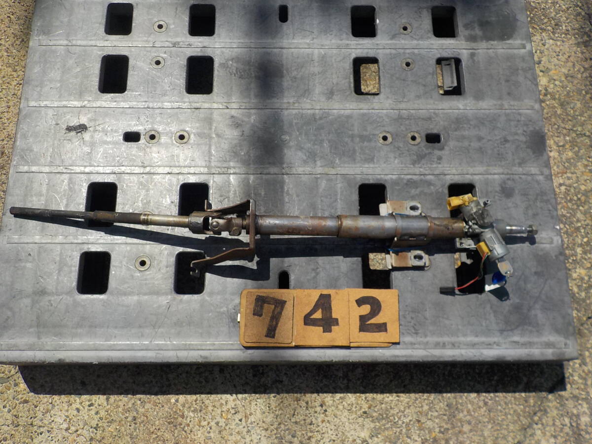 NA8C(改) ロードスタ- 5F 純正 メインキ-付き ステアリングシャフト A742拍卖