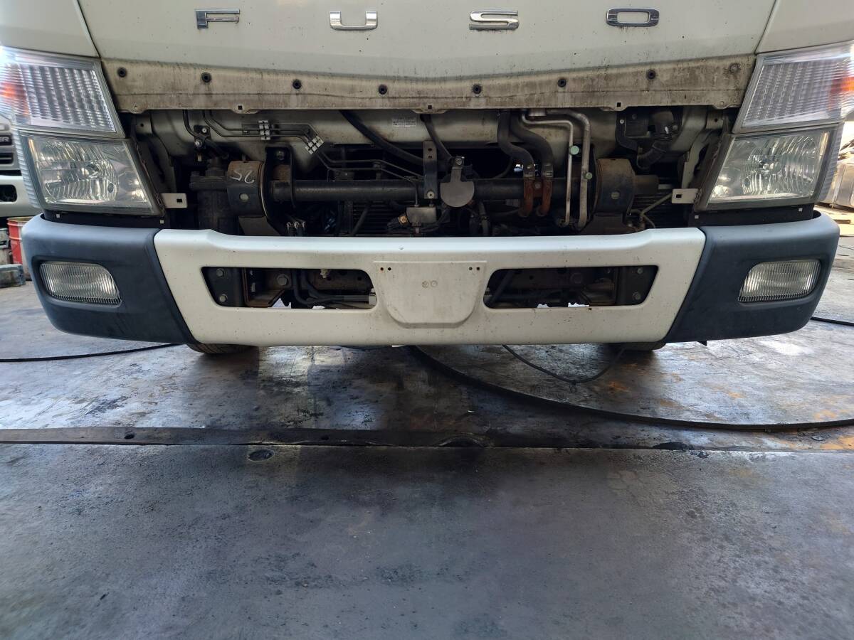 フロントバンパー 幅広 ワイド ハイルーフ 三菱 キャンター ブルーテック 平成26年8月 TKG-FEB50 トラック 2025082604 532028拍卖