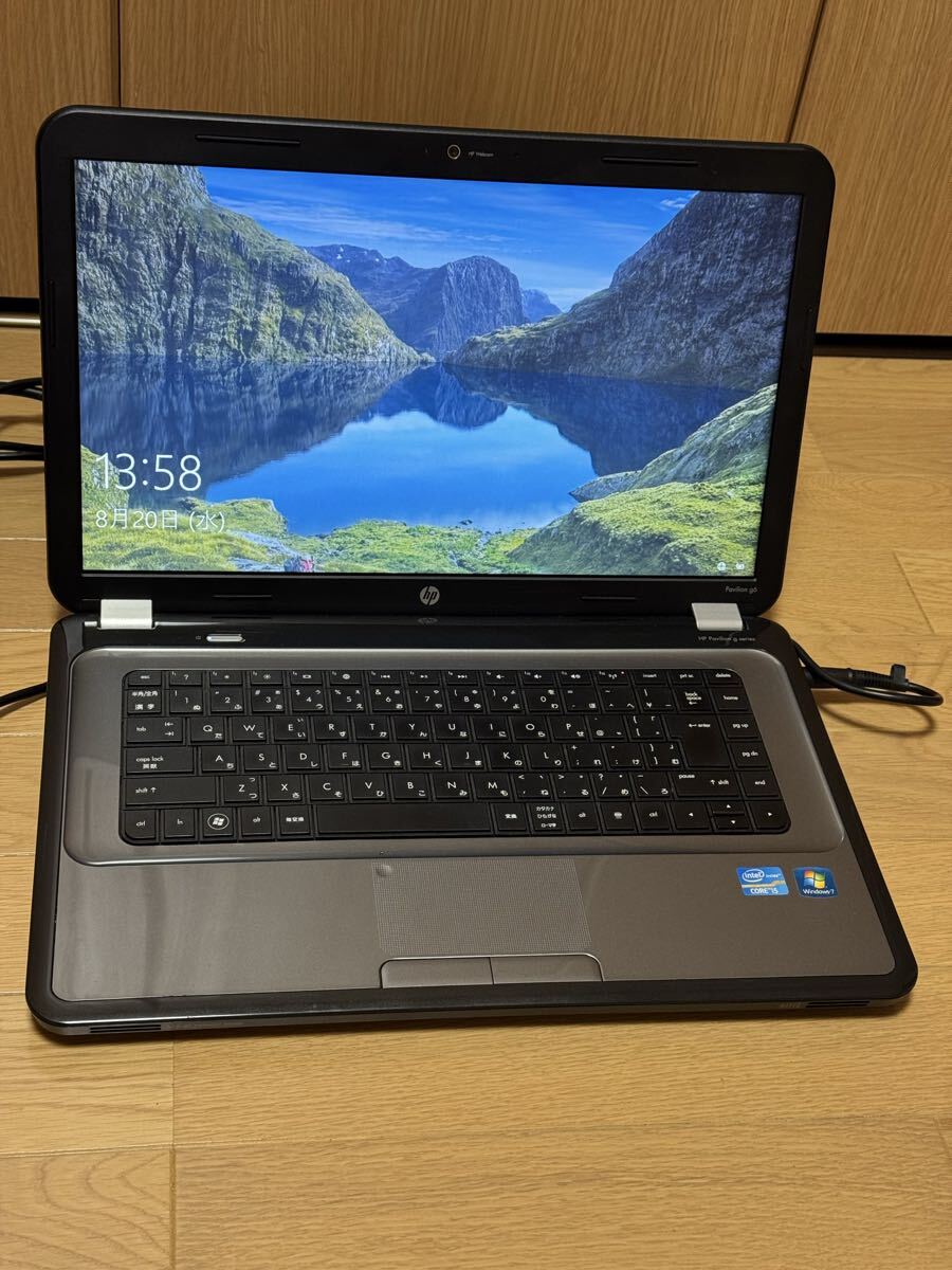 HP Pavilion g6 ノートパソコン Core i5 Windows7 J-440拍卖
