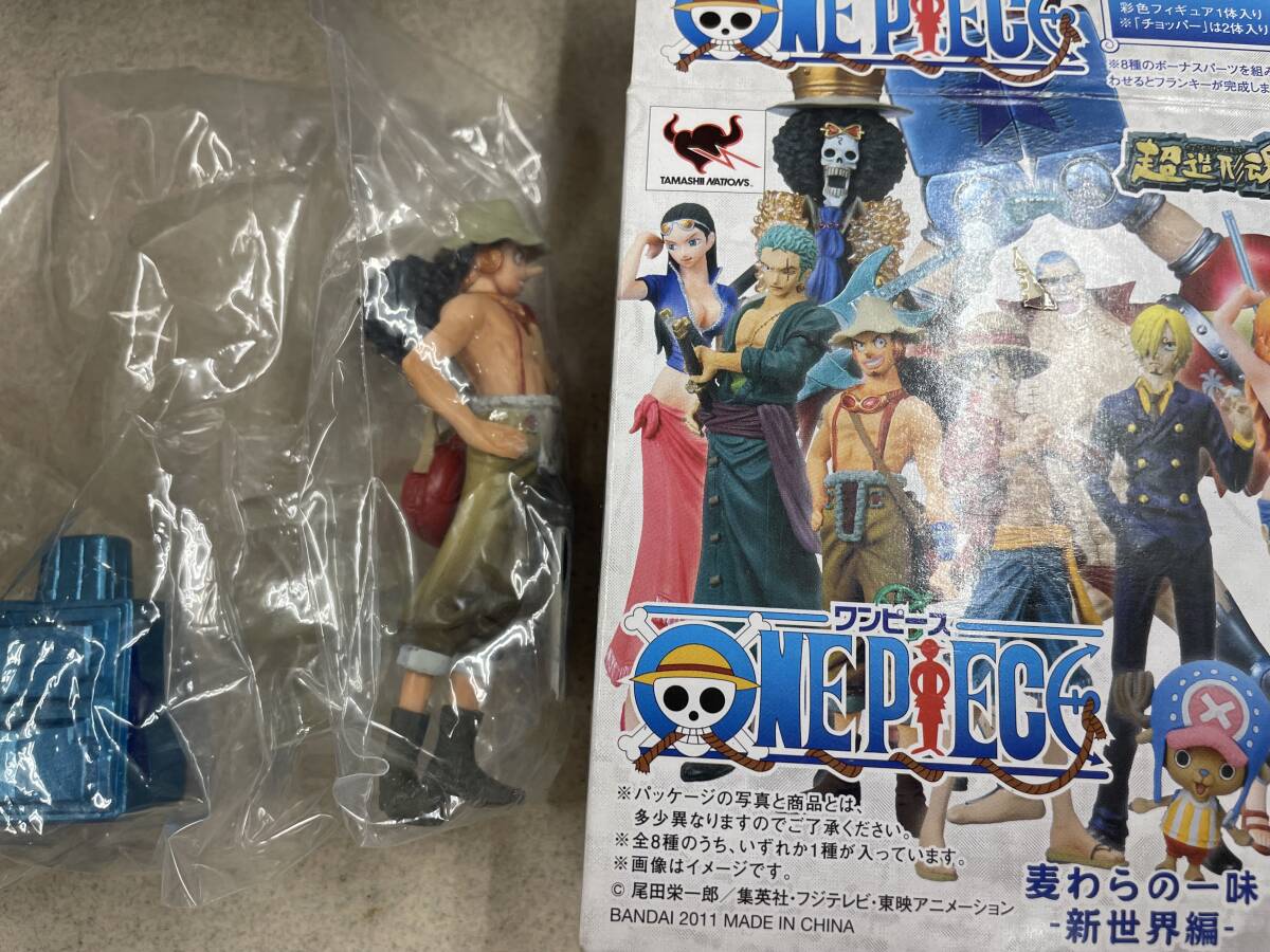 送料無料!? 新品未開封 ボーナスパーツ付 フィギュア ウソップ 「超造形魂 ワンピース 麦わらの一味 -新世界編-」拍卖