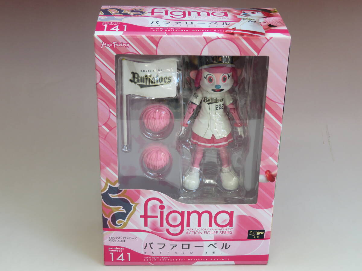 figma バファローベル オリックス・バファローズ公式マスコット ノンスケール ABS&PVC塗装済み可動フィギュア 2012年 新品 未使用 未開封拍卖