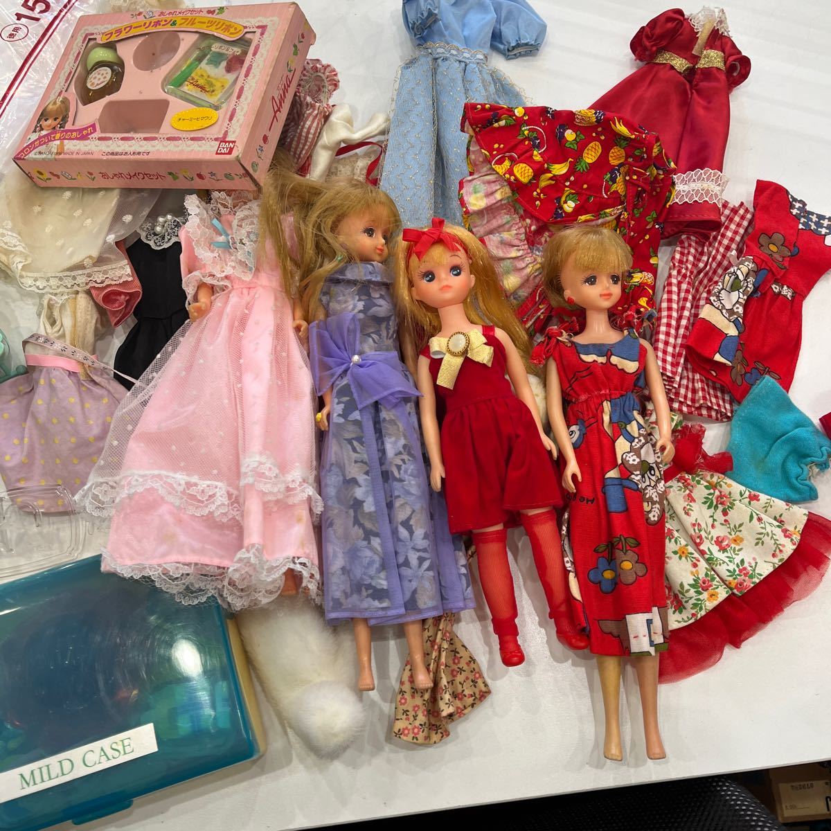 (アンティーク)昭和レトロ リカ ちゃん人形と小物おまとめ拍卖