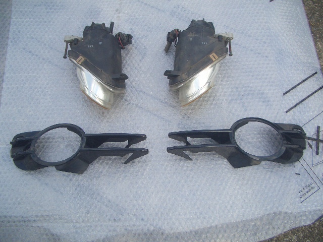 三菱 レグナム ギャラン EC5W EC5A 純正 左右 フォグランプ ランプカバー KOITO 114-87217 長期保管品拍卖