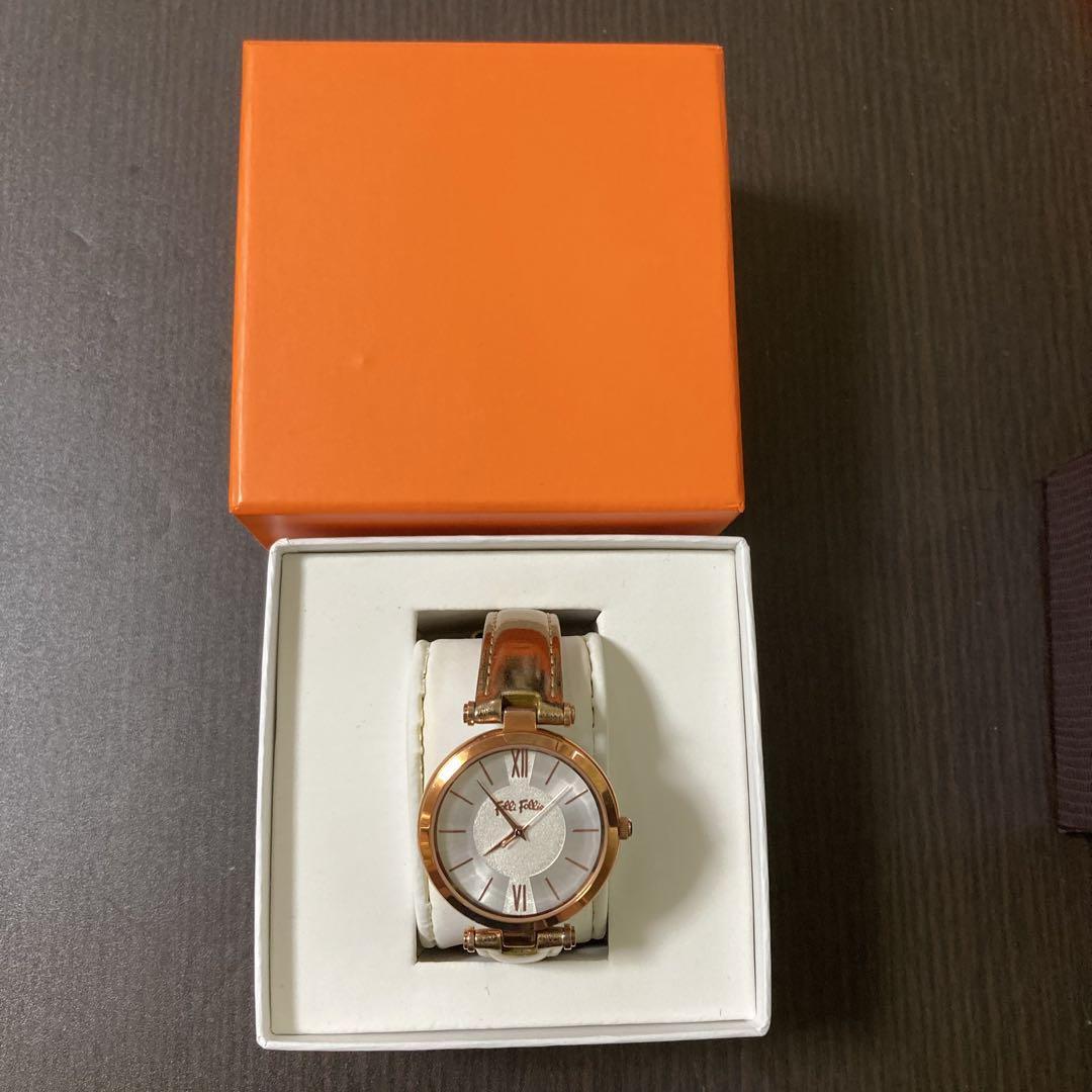 訳アリ 腕時計 稼働品 フォリフォリ FOLLIFOLLIE 腕時計 レディース WF16R033SP ゴールド クオーツ レディース アナログ 3針 ウオッチ拍卖