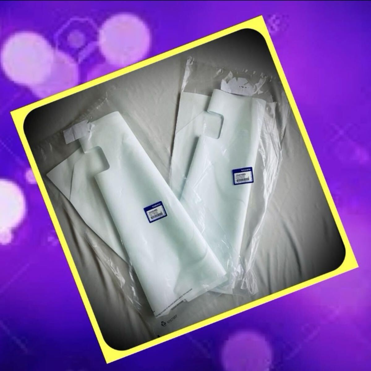 ボルボ240 純正 新品 ドアパネル・プロテクティブシート 2枚セット ☆ 送料無料 ☆ VOLVO240 運転席、助手席用ドア防水シート 拍卖