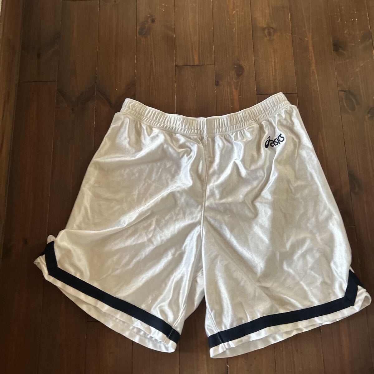 ショートパンツ トレーニング ハーフパンツ レトロ アシックス asics 白 ホワイト拍卖