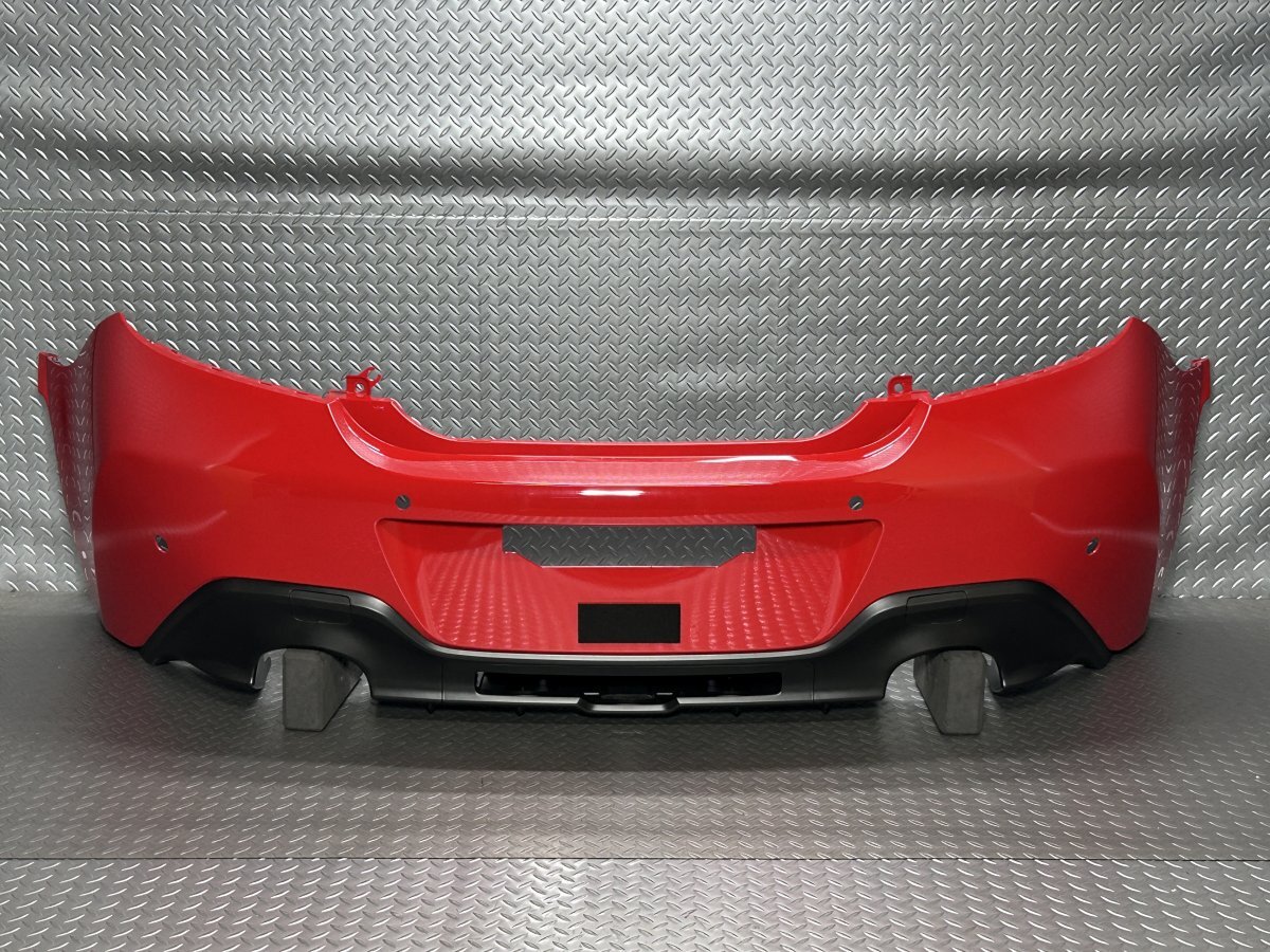 【美品】ZN8トヨタGR86/ZD8スバルBRZ 純正 リアバンパー 赤/DCK/スパークレッド/イグニッションレッド 品番57704CC502 (25070084)拍卖
