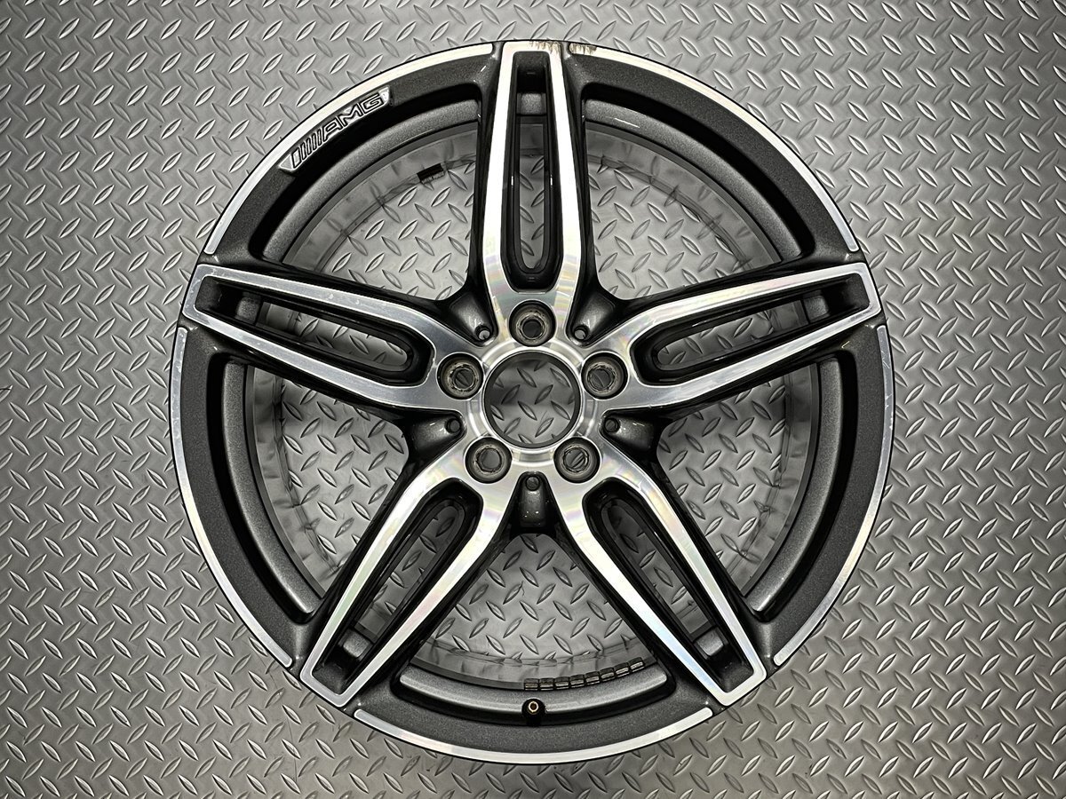 ベンツ EクラスAMG 19インチ 9J +49 5穴112 純正 ホイール ハブ径66.5 球面座 W213 メルセデスベンツ (23010060)拍卖
